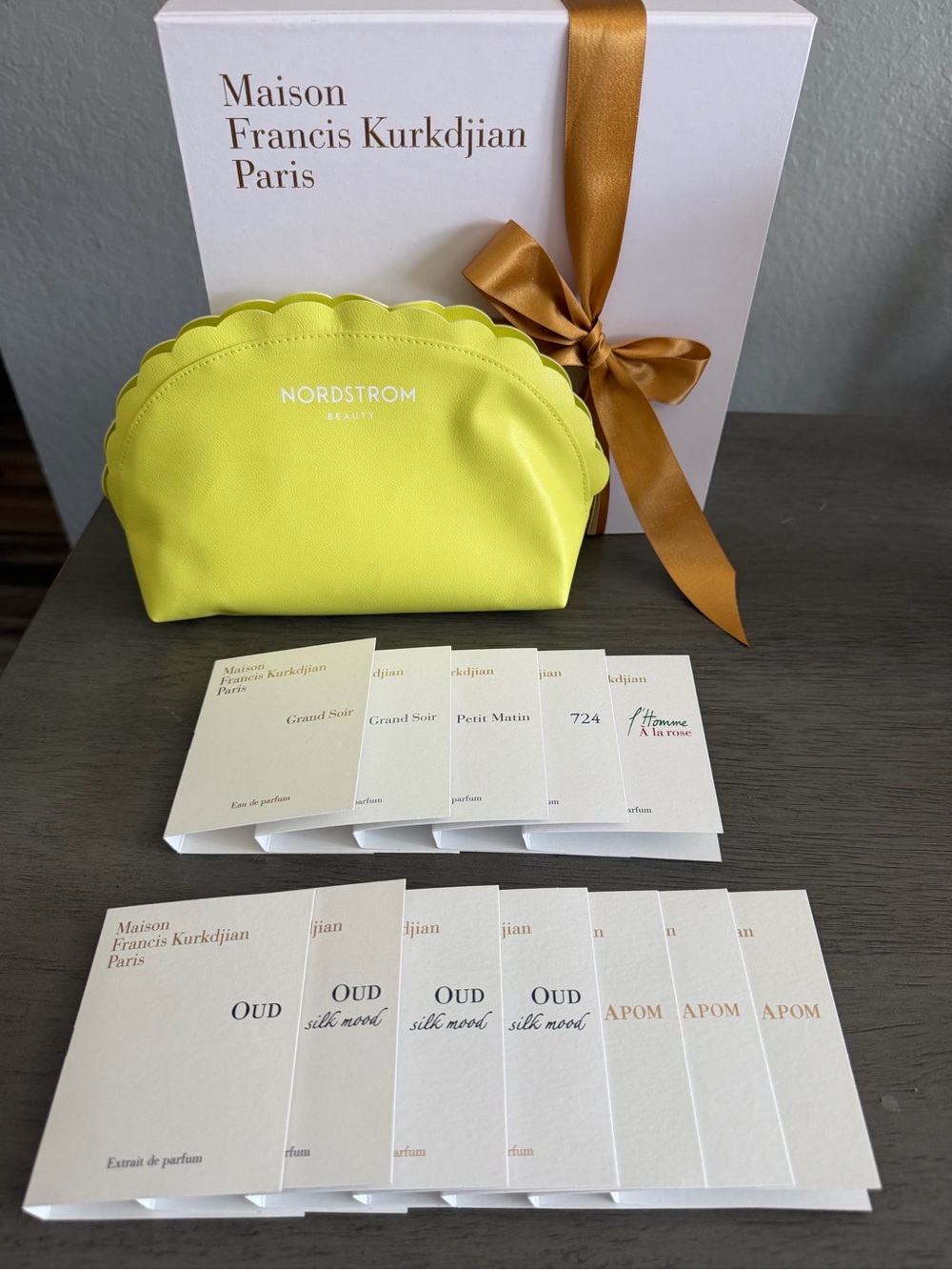 12 Assorted Maison Francis Kurkdjian Parfums - 7 Scents